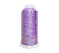 Spool Glow in The Dark, Embroidery Thread Colorful Polyester Embroidery Machine Thread, for Embroidery, Quilting, Sewing (Purple)