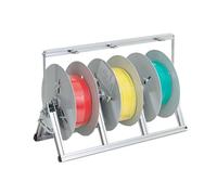 Spool Rack Cable Unrolling Rack Construction Site Cable Unrolling Tool Cable Reel for Electrical Industry to Store Ribbon Wire, Automotive Wire,50x30x32cm