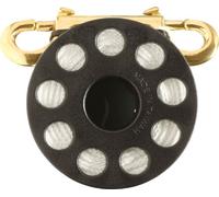 SPOOL REEL DOBLE GANCHO CON MOSQUETÓN Y CUERDA
