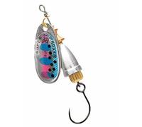 Spoon Blue Fox vibrax fluorescent sans ardillon 8g Argenté 8 g