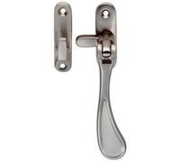 Spoon End Reversible Casement Window Fastener 124mm Length Satin Nickel