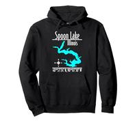 Spoon Lake Illinois - Modern Pullover Hoodie