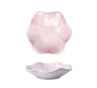 Spoon Rest 2pcs Tea Bag Holder Dish Dipping Bowl Kitchen Accessories Decor | Ceramic Flower Shape Spoon Holder,Small Bowl Sushi Soy Dipping Sauce Dishes,Coffee Station Decor Coffee New Home Decor Gifts