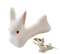 Spoon Rest - Ceramic Spoon Stand in the Shape of a Chopstick Holder for Dining Table Kitchen Living Room Restaurant Hotel Service Table Decoration