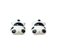 Spoon Rest Crafts Tableware Creative Ceramic Fork Decoration Suitable for Chopsticks Spoons Forks(Black and White 2pcs)