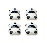 Spoon Rest Crafts Tableware Creative Ceramic Fork Decoration Suitable for Chopsticks Spoons Forks(Black and White 4pcs)