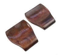 Spoon Rest for Kitchen Made of Wood Set of 2 to Place Utensils While Cooking Without Cluttering Counter Space