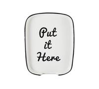 Spoon Rest for Stove Top, Ceramic Spoon Holder for Kitchen Counter, White and Cute Coffee Spoon Rest, Large Cooking Utensil Rest for Spoon, Spatula, Ladle (5.8 * 4.5 inch)