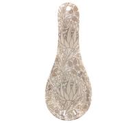 Spoon Rest Holder W.morris Artichoke Floral Cream Table Kitchen Accessory