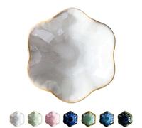 Spoon Rest Kitchen, Tea Bag Holder Dish, Spoon Holder for Stove Top, Coffee Spoon Rest, Utensil Rest-White-4'