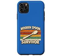 Spoon Survivor Vintage Childhood Humor Distressed Funny Case for iPhone 11 Pro Max