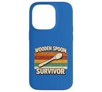 Spoon Survivor Vintage Childhood Humor Distressed Funny Case for iPhone 14 Pro