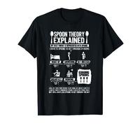 Spoon Theory Explained - Spoonie T-shirt T-Shirt
