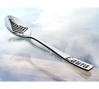 SpoonFromTheMoon Customized Engraved Spoon With Name, Personalized Engraving Spoon (1-7)