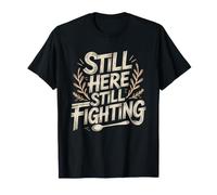 Spoonie Disability Warrior Chronic Illness Defiant Bold T-Shirt