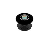 Spoonie Resting Retro Sunset Chronic Pain Humor PopSockets Adhesive PopGrip