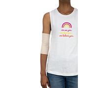 Spoonie Threads BEIGE Unisex Support Sleeve 2-Pack, PICC Line Cover, Continuous Glucose, Insulin Monitoring, Infusion, Soft and Sweat-Wicking Arm Band SMALL