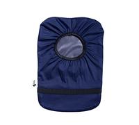 Spoonie Threads Navy Elastic Ostomy Bag Cover | Fashionable & Adjustable Colostomy Stoma Ileostomy Pouches | Navy, 6x9 (Small Opening)