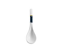 Spoons Ceramic Long Handle Hook Spoon Kitchen Cooking Tool Provides One Set and Four Sets of Options. Blue Pattern On White(C)