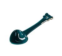 Spoons Ceramic Soup Spoon Set Small 10 Pieces European Creative Heart-Shaped Porcelain 4.9 Inches Long