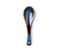 Spoons Creative Ceramic Spoon, Household Hotel Dining, Gravy, Cake, Oatmeal, Chaos, Dumplings,Salad Small(A)