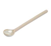 Spoons Five-piece Ceramic Spoon with Long Handle Retro Coffee Stirring Suitable for Family Restaurant Cooking