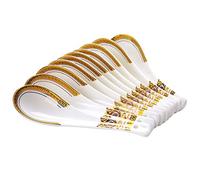 Spoons Spoon Set Bone China Soup Spoon Small Asian European Style 10 Pieces 5.31 inches Long