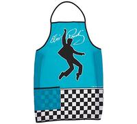 Spoontiques 16456 Elvis Apron, Cotton, Turquoise