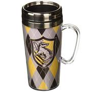 Spoontiques 17188 Hufflepuff Insulated Travel Mug, Acrylic, Multicolor