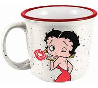 Spoontiques 21500 Betty Boop Camper Mug, Ceramic, White