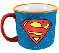 Spoontiques 21502 Superman Camper Mug, Ceramic, Blue
