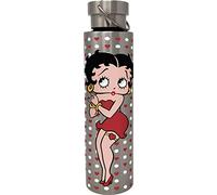 Spoontiques Betty Boop Stainless Steel Bottle, 24 oz, Silver