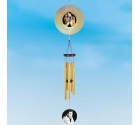 Spoontiques Elvis Wind Spinner Chime - Outdoor Garden Décor - Decorative Chimes for Yard, Garden, Backyard and Patio Decoration