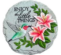 Spoontiques Stepping Stone, Resin, Hummingbird, 9.63"