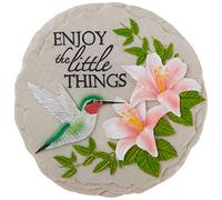 Spoontiques Stepping Stone, Resin, Hummingbird, 9.63"