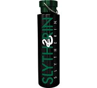 Spoontiques Harry Potter Stainless Steel Bottle - Harry Potter Travel Drink Cup with Twist Lid for Beverages, 24 Oz - Slytherin