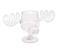 Spoontiques - National Lampoon’s Christmas Vacation Acrylic Moose Cup - Griswold Moose Mug - 4.5” - 6 Ounce,Clear