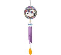 Spoontiques Snoopy Suncatcher Wind Chimes - Outdoor Garden Décor - Decorative Chimes for Yard, Garden, Backyard and Patio Decoration
