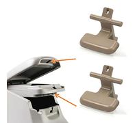 Sporacingrts 2pcs Beige Center Console Armrest Upper & Lower Latch Clip Compatible with Hyundai Sonata 2009-2010 Replace 84661-3K000V2