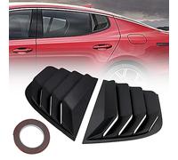 Sporacingrts Side Window Louvers Scoop Cover Sunshade Cover for 2018-2022 Kia Stinger GT Line GT1 GT2 3D ABS Plastic Ventilation Deflector Easy Installation Heat Reduction Accessories