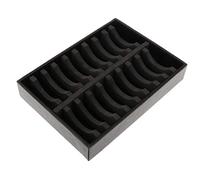 sporful 20 Slots Bracelet Bangle Holder Jewelry Display Storage Showcase Box Tray - Black