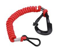 sporful Boat Safety Kill Stop Switch Connector Lanyard Cord Compatible with Mercury Mercruiser Boat Engines Replacement Emergency Safety Lanyard Red