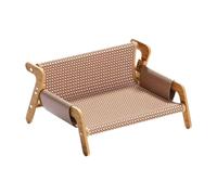 sporful Cat Couch Bed Scratching Board for Indoor Cats Raised Lounge Chair Elevated Cat Bed for Resting Kitten 19.69x17.72x11.02 inch