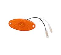 sporful LED Side Marker Lamp 12V Oval Orange Pre-Wired Auto Accessory for Trucks Rvs