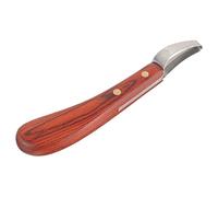 sporful Manganese Steel Hoof Cutter for Horses, Professional Farrier Tool with Peach Wood Handle