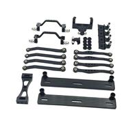 sporful Metal Rc Upgrade Kit with Side Skid Plate and Shock Tower,black