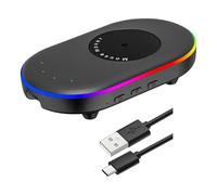 sporful Mice Jiggler Mouse Mover USB - Silent PC Activity Simulator for Remote Work, Home Office, Keeps Computer Active- Black