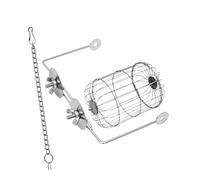 sporful Stainless Steel Rabbit Hay Holder Bunny Hay Feeder Outdoor Guinea Pig Cages Feeding Station 6.30x4.33 Inch