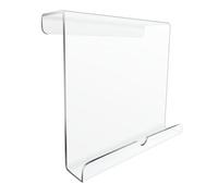 sporful Treadmill Book Holder for Most Standard Treadmills, Acrylic Reading Rack with Tablet and Phone Slot, 6.30x2.48x7.09inch- Clear