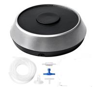 Sporgo Aquarium Air Stone Set: Bubble Stone for Aquarium, Bubbles Oxygen Diffuser, Aerator Stone, Air Stone Disc Fish Tank Air Stone for Aquariums, Ponds, Fish Tanks (Diameter 12 cm)